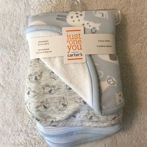 NWT Carter’s Baby Burp Cloths